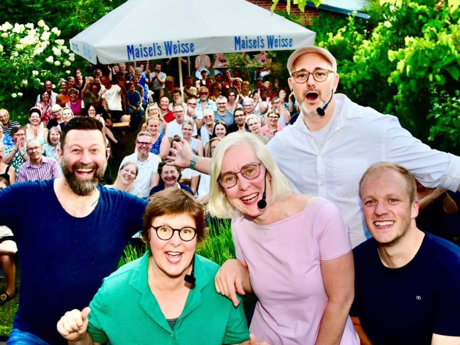Direkt nach der Show mit dem Publikum vom Kultavida